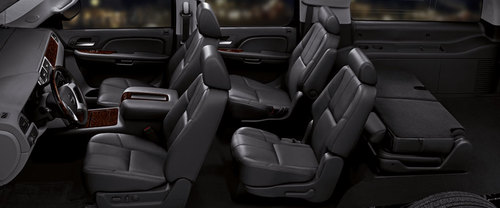 GMC Yukon XL Denali Rear Seats