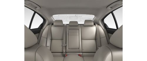 Infiniti Q50S Hybrid Rear Seats