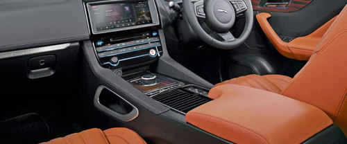 F-Pace Front Center Divider