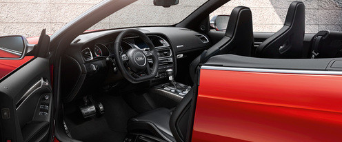 Audi RS5 Cabriolet Driver's Side View Door Open