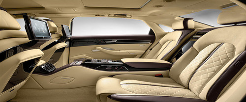 Audi A8L Rear Seats