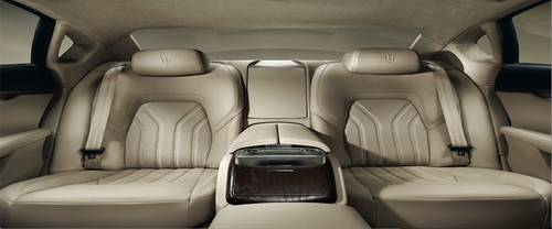 Maserati Quattroporte Rear Seats