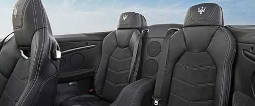 Maserati Grancabrio Rear Seats
