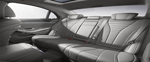 Mercedes-Benz S Class Sedan Rear Seats