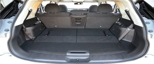 Trunk Open Closer View of X-Trail