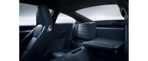 Folding Seats of Porsche 911 Turbo S