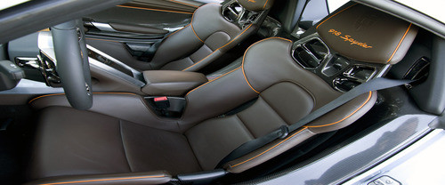 918 Spyder Front Seats