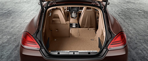 Trunk Open Closer View of Panamera