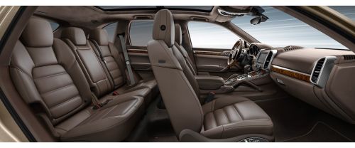 Porsche Cayenne S Rear Seats