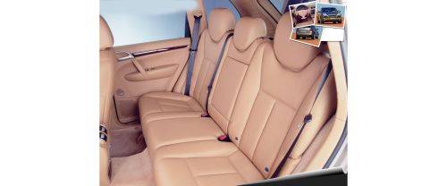 Porsche Cayenne Turbo S Rear Seats