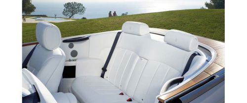 Rolls Royce Phantom Drophead Coupe Rear Seats