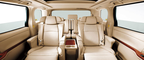 Toyota Alphard Rear Seats