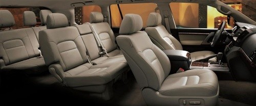 Toyota LC200 Rear Seats