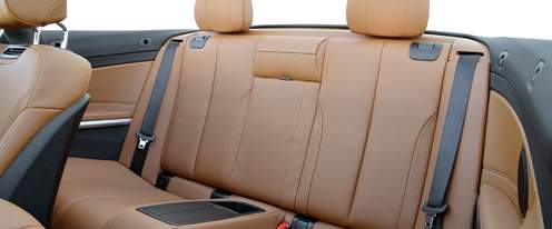 BMW 4 Series Convertible Rear Seats