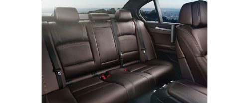 BMW 5 Series Sedan Rear Seats