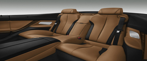 BMW 6 Series Convertible Rear Seats