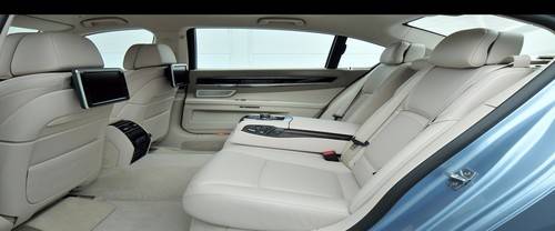 BMW ActiveHybrid 7 Rear Seats