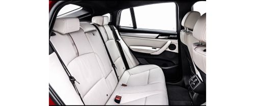 BMW X4 Rear Seats