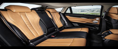BMW X6 Rear Seats