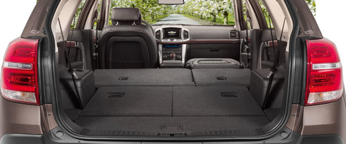 Folding Seats of Chevrolet Captiva