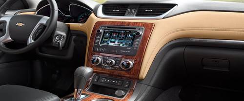 Front AC Controls of Chevrolet Traverse