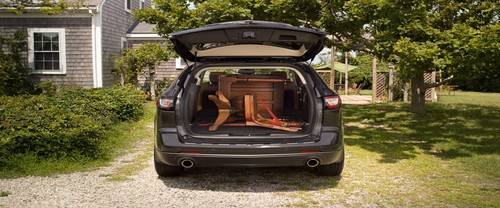 Trunk Open Closer View of Traverse