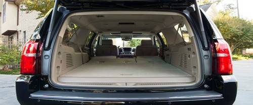 Trunk Open Closer View of Suburban