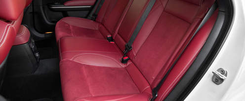 Chrysler 300C SRT8 Rear Seats